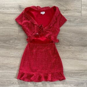 Superdown Polka Dot Dress